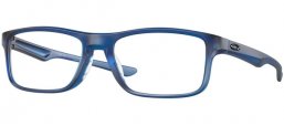 Lunettes de vue - Oakley Prescription Eyewear - OX8081 PLANK 2.0 - 8081-16 TRANSLUCENT MATTE BLUE