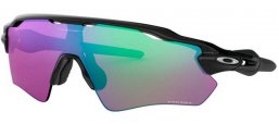 Sunglasses - Oakley - RADAR EV PATH OO9208 - 9208-44 POLISHED BLACK // PRIZM GOLF