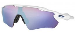 Sunglasses - Oakley - RADAR EV PATH OO9208 - 9208-47 POLISHED WHITE // PRIZM SNOW
