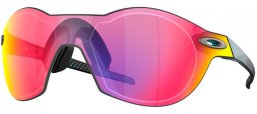 Sunglasses - Oakley - RE:SUBZERO OO9098 - 9098-15 MATTE TRANSPARENT BALSAM // PRIZM ROAD