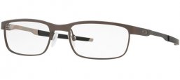 Monturas - Oakley Prescription Eyewear - OX3222 STEEL PLATE - 3222-02 POWDER CEMENT