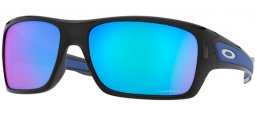 Sunglasses - Oakley - TURBINE OO9263 - 9263-56 BLACK INK // PRIZM SAPPHIRE