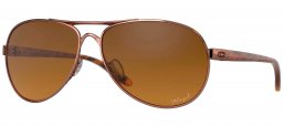 Gafas de Sol - Oakley - FEEDBACK OO4079 - 4079-14 ROSE GOLD // BROWN GRADIENT POLARIZED