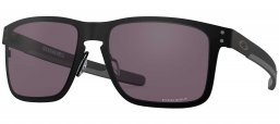 Gafas de Sol - Oakley - OO4123 HOLBROOK METAL - 4123-11 MATTE BLACK // PRIZM GREY