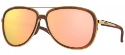 Gafas de Sol - Oakley - OO4129 SPLIT TIME - 4129-14 BROWN TORTOISE GOLD // PRIZM ROSE GOLD POLARIZED