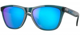 Gafas de Sol - Oakley - OO9013 FROGSKINS - 9013-F6 CRYSTAL BLACK // PRIZM SAPPHIRE POLARIZED