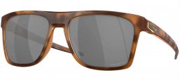 Gafas de Sol - Oakley - OO9100 LEFFINGWELL - 9100-18 MATTE TORTOISE BROWN // PRIZM BLACK POLARIZED