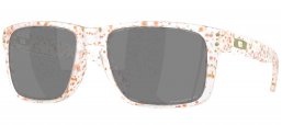 Gafas de Sol - Oakley - OO9102 HOLBROOK - 9102-AG CLEAR TERRAZZO // PRIZM BLACK POLARIZED