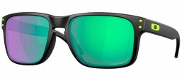 Gafas de Sol - Oakley - OO9102 HOLBROOK - 9102-AI MATTE BLACK // PRIZM ROAD JADE