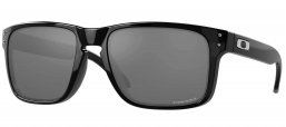 Gafas de Sol - Oakley - OO9102 HOLBROOK - 9102-E1 POLISHED BLACK // PRIZM BLACK