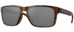 Gafas de Sol - Oakley - OO9102 HOLBROOK - 9102-F4 MATTE BROWN TORTOISE // PRIZM BLACK