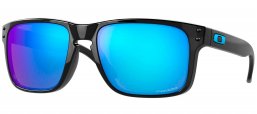 Gafas de Sol - Oakley - OO9102 HOLBROOK - 9102-F5 POLISHED BLACK // PRIZM SAPPHIRE