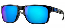 Gafas de Sol - Oakley - OO9102 HOLBROOK - 9102-H0 MATTE BLACK PRIZMATIC // PRIZM SAPPHIRE POLARIZED