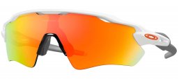 Gafas de Sol - Oakley - OO9208 RADAR EV PATH - 9208-16 POLISHED WHITE // FIRE IRIDIUM