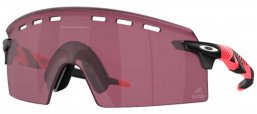 Gafas de Sol - Oakley - OO9235 ENCODER STRIKE VENTED - 9235-16 PINK STRIPED // PRIZM ROAD BLACK