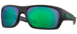 Gafas de Sol - Oakley - OO9263 TURBINE - 9263-45 MATTE BLACK // PRIZM JADE POLARIZED