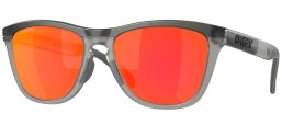 Gafas de Sol - Oakley - OO9284 FROGSKINS RANGE - 9284-01 MATTE GREY SMOKE  GRADIENT GREY // PRIZM RUBY