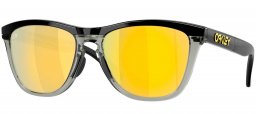 Gafas de Sol - Oakley - OO9284 FROGSKINS RANGE - 9284-18 MATTE BLACK // PRIZM 24K POLARIZED
