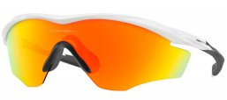 Gafas de Sol - Oakley - OO9343 M2 FRAME XL - 9343-05 POLISHED WHITE // FIRE IRIDIUM