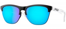 Gafas de Sol - Oakley - OO9374 FROGSKINS LITE - 9374-02 MATTE BLACK // PRIZM SAPPHIRE