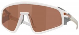 Gafas de Sol - Oakley - OO9404 LATCH PANEL - 9404-21 TRANSPARENT MIST // PRIZM TUNGSTEN