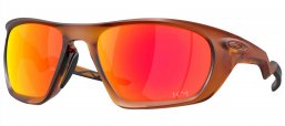 Gafas de Sol - Oakley - OO9431 LATERALIS - 9431-16 MATTE DARK AMBER // PRIZM RUBY