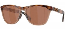 Gafas de Sol - Oakley - OO9503 FROGSKINS RANGE XL - 9503-02 TORTOISE BROWN SMOKED BROWN // PRIZM TUNGSTEN POLARIZED