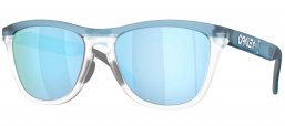 Gafas de Sol - Oakley - OO9503 FROGSKINS RANGE XL - 9503-03 TRANSAPRENT STONEWASHED // PRIZ DEEP WATER POLARIZED