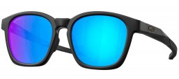 Gafas de Sol - Oakley - OO9507D SHACKLE - 9507-01 MATTE BLACK // PRIZM SAPPHIRE