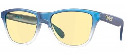 Gafas de Sol - Oakley - OO9508 FROGSKINS S - 9508-07 MATTE TRANSPARENT BLUE GRADIENT // PRIZM GAMING™ 2.0