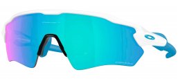 Gafas de Sol - Oakley - OO9510 RADAR EV S PATH - 9510-01 POLISHED WHITE // PRIZM SAPPHIRE