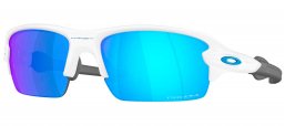 Gafas de Sol - Oakley - OO9511 FLAK 2.0 S - 9511-02 POLISHED WHITE // PRIZM SAPPHIRE