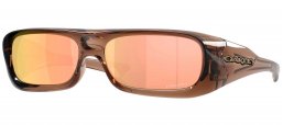 Gafas de Sol - Oakley - OO9520 PERMIAN - 9520-03 TRANSPARENT BROWN // PRIZM ROSE GOLD