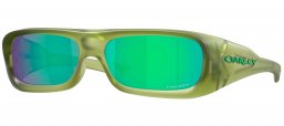 Gafas de Sol - Oakley - OO9520 PERMIAN - 9520-04 MATTE TRANSPARENT FERN // PRIZM JADE