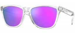 Gafas de Sol - Oakley - OO9013 FROGSKINS - 9013-H7 POLISHED CLEAR // PRIZM VIOLET