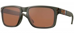 Gafas de Sol - Oakley - OO9102 HOLBROOK - 9102-G6 MATTE OLIVE INK // PRIZM TUNGSTEN