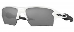 Gafas de Sol - Oakley - OO9188 FLAK 2.0 XL - 9188-81 POLISHED WHITE // PRIZM BLACK POLARIZED