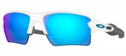 Gafas de Sol - Oakley - OO9188 FLAK 2.0 XL - 9188-94 POLISHED WHITE // PRIZM SAPPHIRE