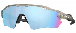 Gafas de Sol - Oakley - OO9208 RADAR EV PATH - 9208-F6 MATTE GREY INK // PRIZM DEEP WATER POLARIZED