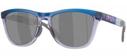Gafas de Sol - Oakley - OO9284 FROGSKINS RANGE - 9284-16  TRANSPARENT MATTE GREY // PRIZM BLACK