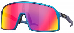 Gafas de Sol - Oakley - OO9406 SUTRO - 9406-C1 MATTE BLUE CYAN IRRIGATION // PRIZM ROAD