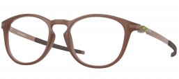 Monturas - Oakley Prescription Eyewear - OX8105 PITCHMAN R - 8105-27 MATTE TRANSPARENT MAHOGANY