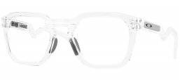 Monturas - Oakley Prescription Eyewear - OX8208 HSTN SQ RX - 8208-02 POLISHED TRANSPARENT