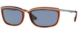 Gafas de Sol - Persol - PO3229S KEY WEST II - 96/56 LIGHT HAVANA // LIGHT BLUE