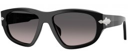 Sunglasses - Persol - PO0050S - 95/M3 BLACK // DARK GREY GRADIENT POLARIZED
