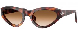 Sunglasses - Persol - PO0052S - 24/51 HAVANA // BROWN GRADIENT TRANSPARENT