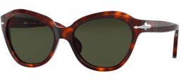 Gafas de Sol - Persol - PO0582S - 24/31 HAVANA // GREEN