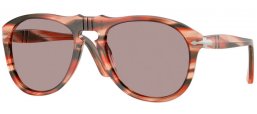 Gafas de Sol - Persol - PO0649 - 123353  STRIPED RED GREEN // VIOLET