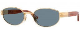 Gafas de Sol - Persol - PO1024S - 113256  GOLD // LIGHT BLUE