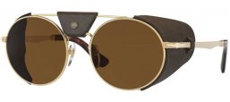 Sunglasses - Persol - PO2496SZ - 114057 GOLD // BROWN POLARIZED